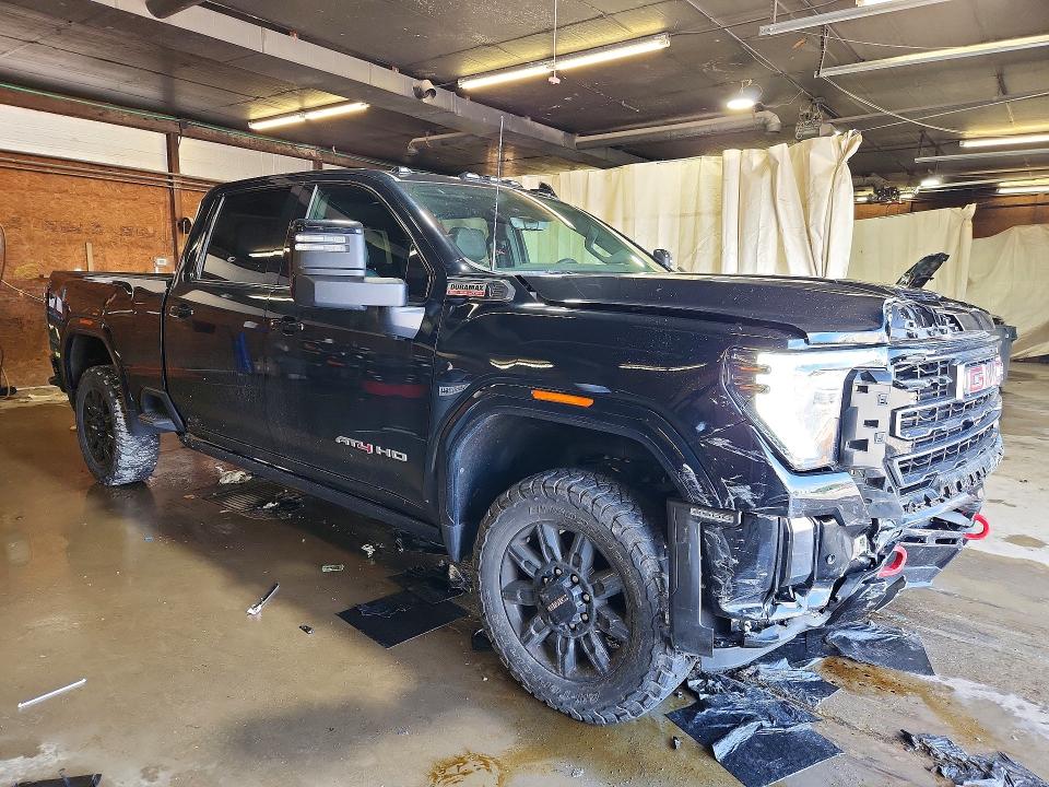 2024 Gmc SIERRA VIN 1GT49PEY5RF117520 COPART salvage auction — FRONT END, Or - Salvage Title Certificate, sold $29,500 on 2026-07-30 (photo 4)