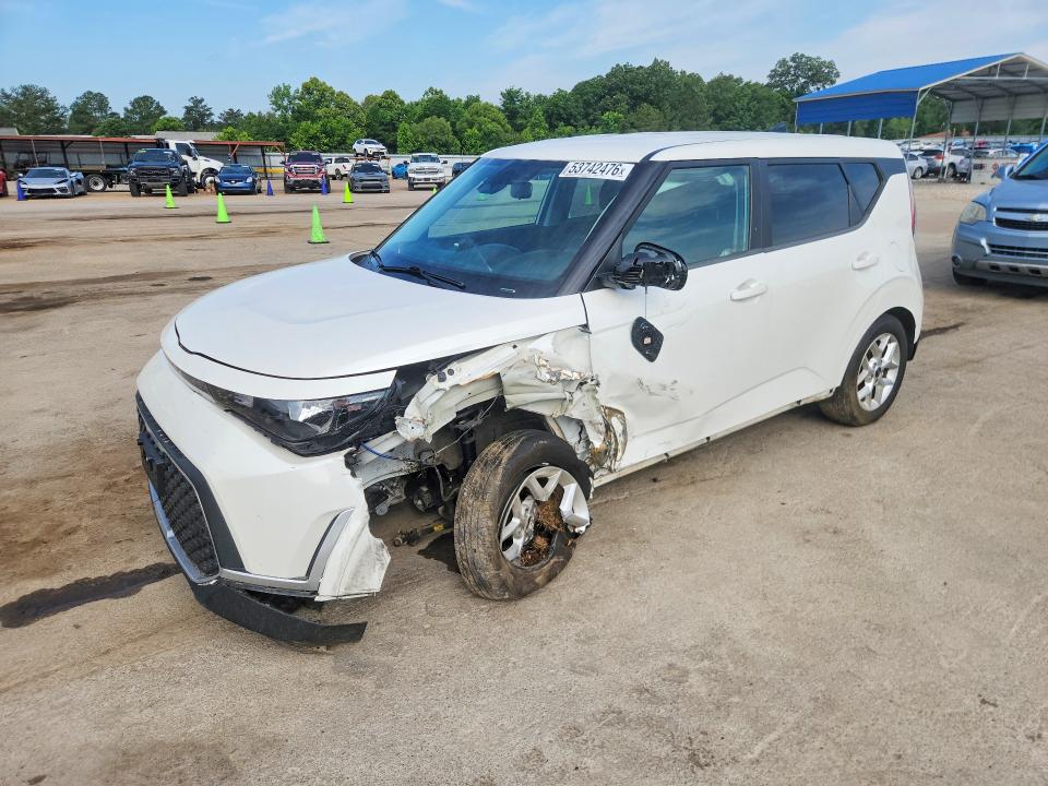 2023 Kia Soul VIN KNDJ23AU3P7861837 COPART salvage auction — FRONT END, MS - CERT OF TITLE-SALVAGED, sold $2,650 on 2026-07-24 (photo 1)