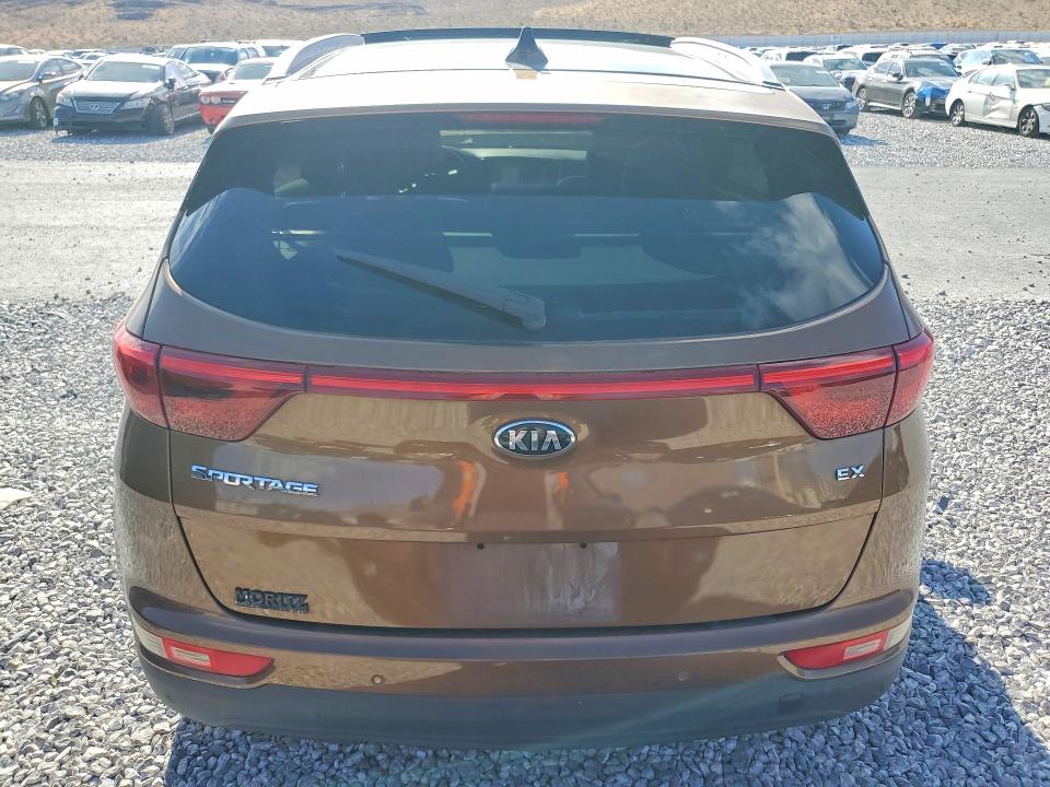2017 Kia VIN KNDPN3AC6H7211376 COPART salvage auction — FRONT END, Nv - Salvage Title, sold $1,100 on 2026-07-27 (photo 6)