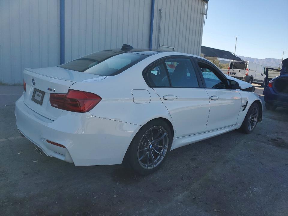 2018 BMW M3 VIN WBS8M9C57J5J78990 COPART salvage auction — FRONT END, Nv - Salvage Title, sold $5,700 on 2026-07-02 (photo 3)