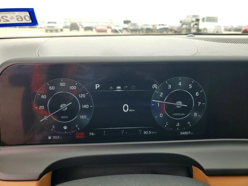 2024 Kia Seltos VIN KNDER2AA9R7651050 COPART salvage auction — FRONT END, Tx - Salvage Vehicle Title, sold $7,200 on 2026-08-13 (photo 9)