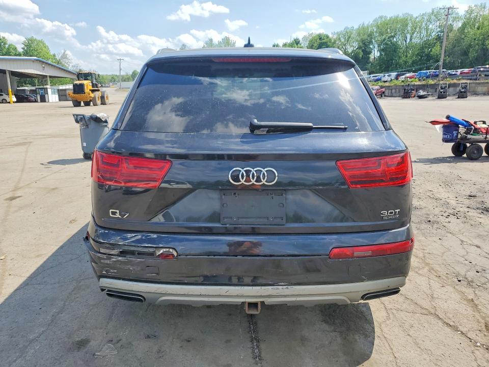 2017 Audi Q7 VIN WA1LAAF7XHD003023 COPART salvage auction — FRONT END, Ny - Certificate Of Title, sold $2,800 on 2026-07-14 (photo 6)