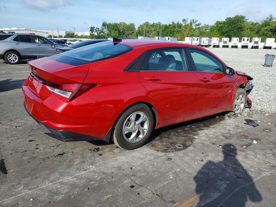 2023 Hyundai VIN 5NPLL4AG6PH104092 COPART salvage auction — FRONT END, Fl - Cert Of Title Slvg Rebuildable, sold $3,650 on 2026-07-08 (photo 3)