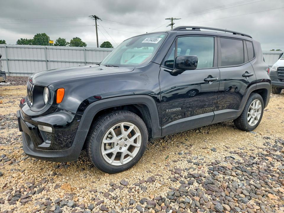 2021 Jeep Renegade VIN ZACNJCBB7MPN30191 COPART salvage auction — HAIL, Mo - Salvage Certificate Of Title, sold $100 on 2026-07-27 (photo 1)