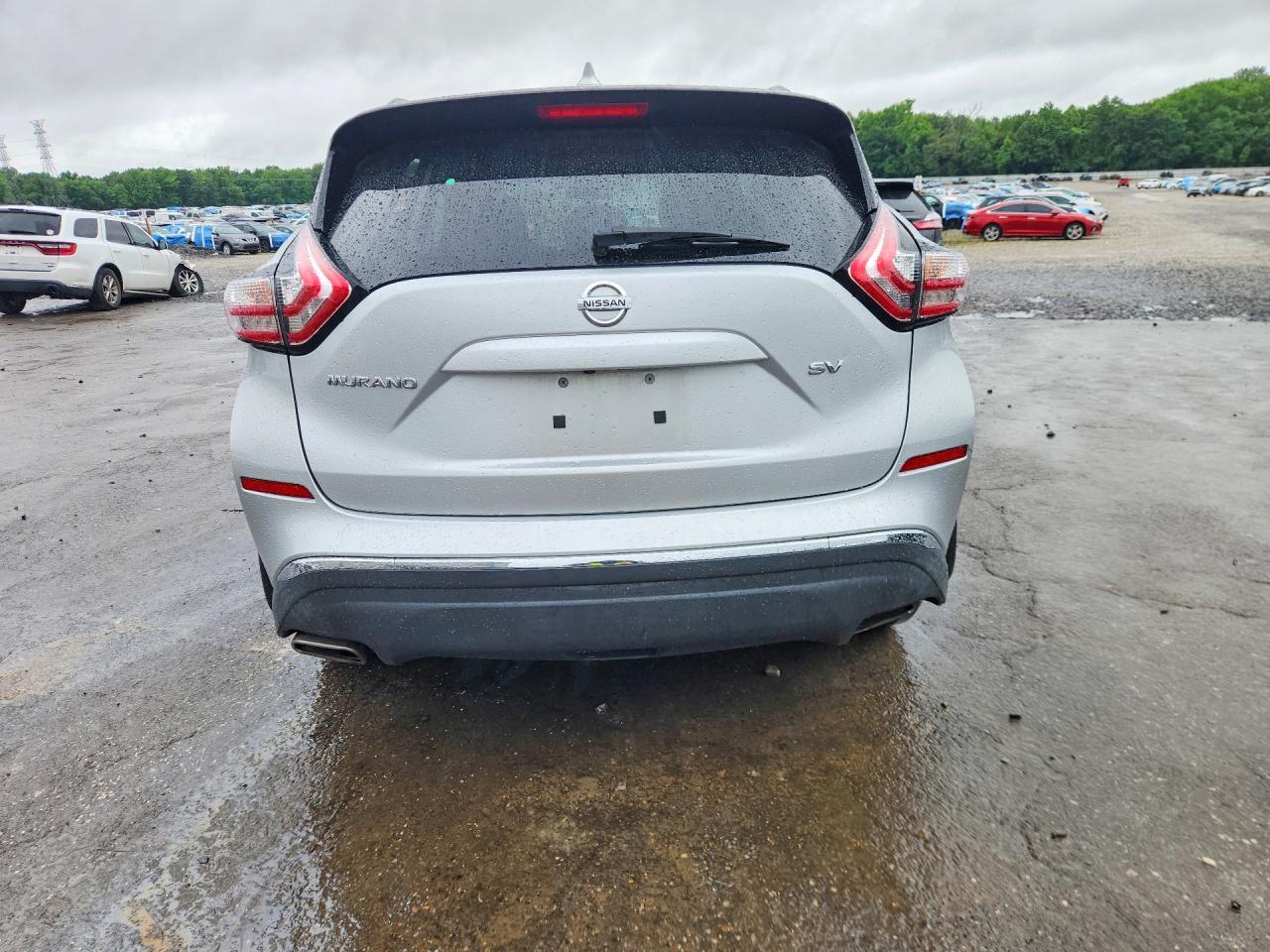 2017 Nissan Murano VIN 5N1AZ2MG6HN170533 COPART salvage auction — Normal Wear, TN - SALVAGE CERTIFICATE, sold $2,300 on 2026-07-09 (photo 6)
