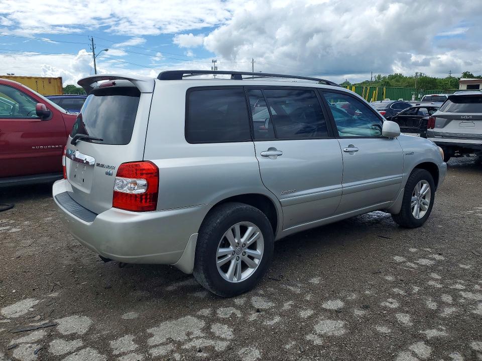 2006 Toyota Highlander VIN JTEEW21A060021653 COPART salvage auction — SIDE, In - Cert Of Title-Salvage Title, sold $800 on 2026-07-17 (photo 3)