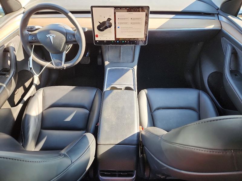 2023 Tesla Model y VIN 7SAYGAEE6PF924868 COPART salvage auction — REAR END, Va - Cert Of Title - Salvage, sold $8,500 on 2026-07-22 (photo 8)