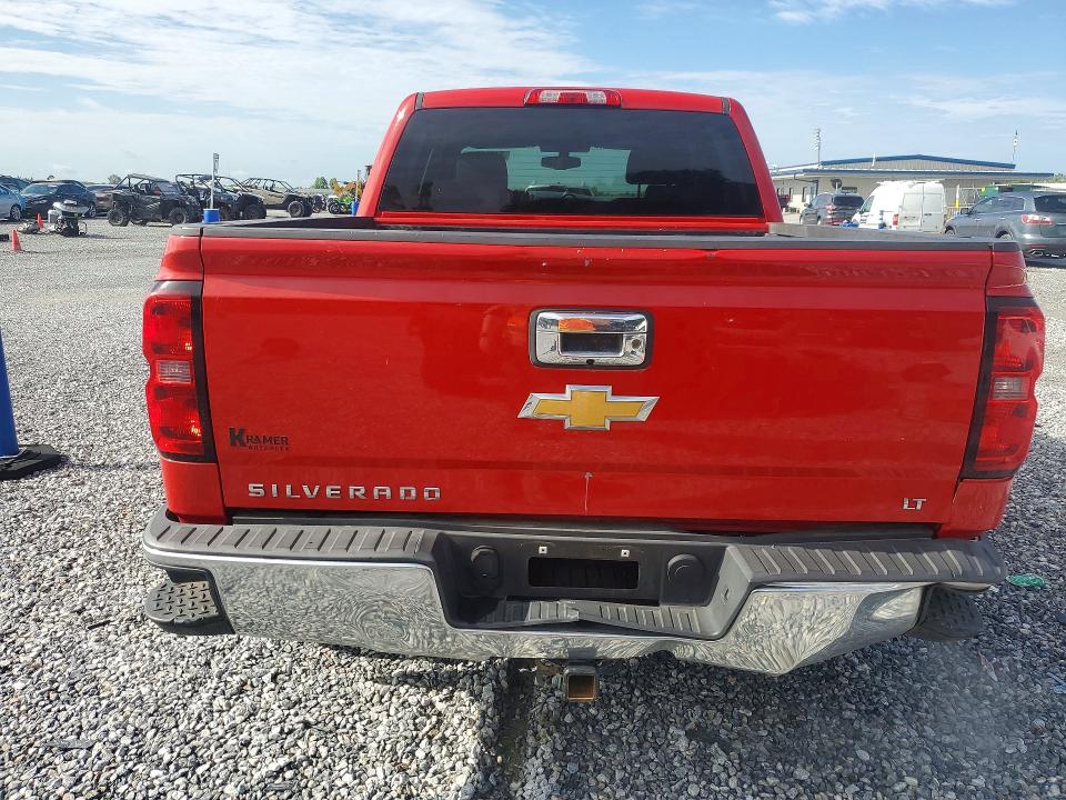 2014 Chevrolet Silverado VIN 3GCUKREC1EG328453 COPART salvage auction — MECHANICAL, Tx - Salvage Vehicle Title, sold $125 on 2026-08-03 (photo 6)
