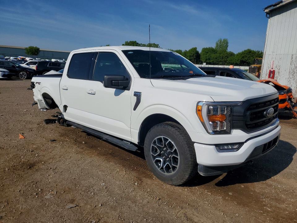2023 Ford F-150 VIN 1FTFW1E85PKG20242 COPART salvage auction — REAR END, Mi - Certificate Of Title, sold $200 on 2026-07-29 (photo 4)
