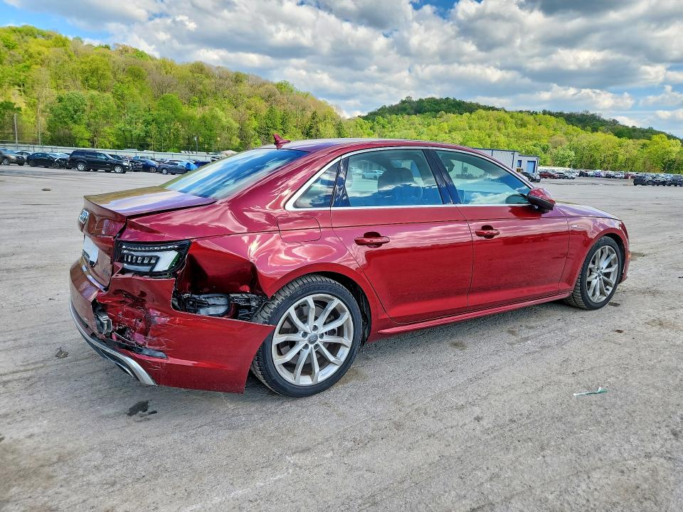 2019 Audi VIN WAUENAF44KA081473 COPART salvage auction — REAR END, Pa - Certificate Of Salvage, sold $7,200 on 2026-07-02 (photo 3)