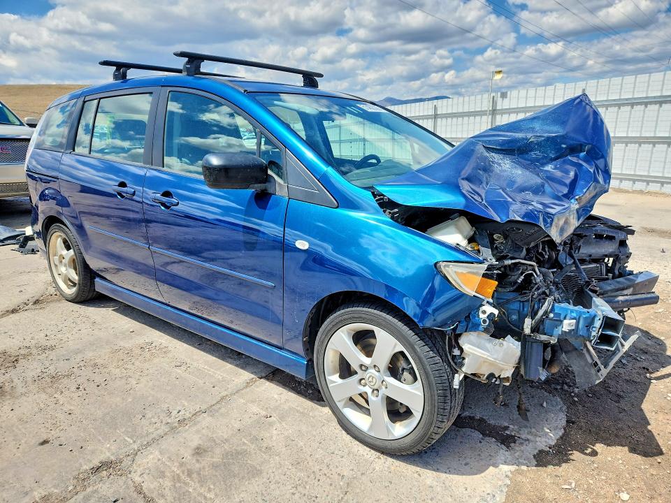 2007 Mazda 5 VIN JM1CR29L970142689 COPART salvage auction — FRONT END, Co - Public - Salvage Title, sold $275 on 2026-07-13 (photo 4)