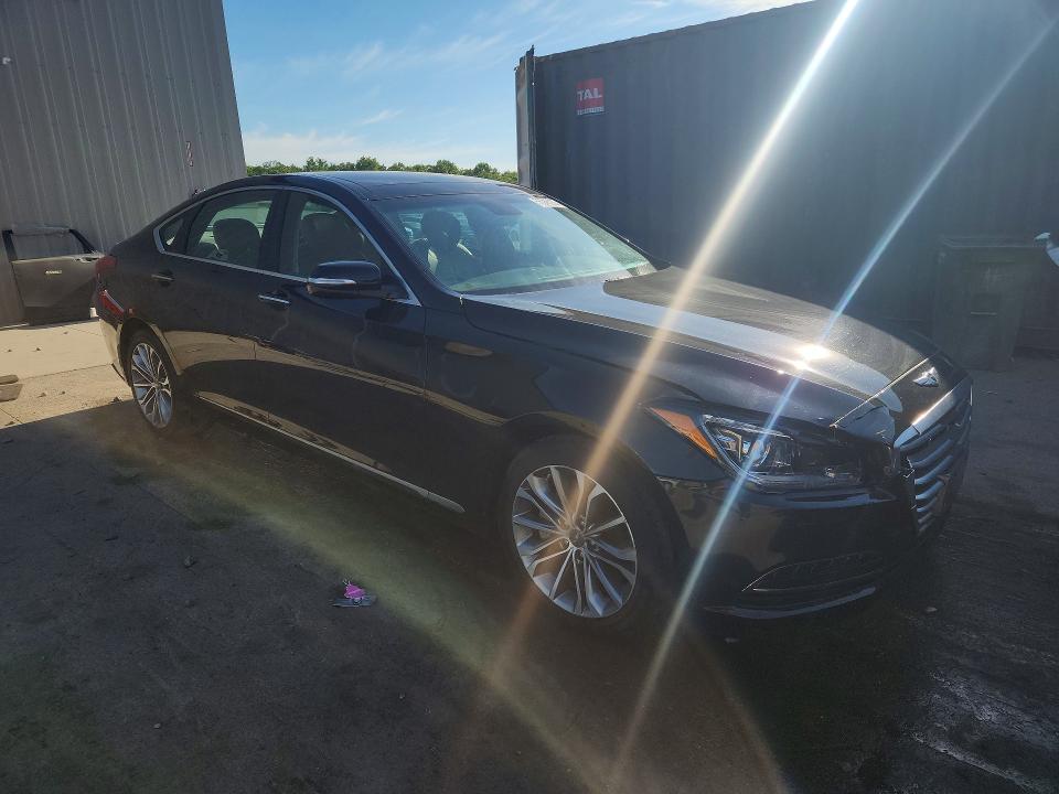 2015 Hyundai Genesis VIN KMHGN4JE0FU071763 COPART salvage auction — FRONT END, WI - CERTIFICATE OF TITLE, sold $2,700 on 2026-07-27 (photo 4)