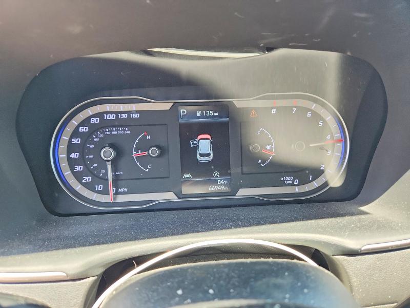 2023 Hyundai Tucson VIN 5NMJBCAE1PH207680 COPART salvage auction — REAR END, In - Cert Of Title-Salvage Title, sold $7,200 on 2026-07-31 (photo 9)