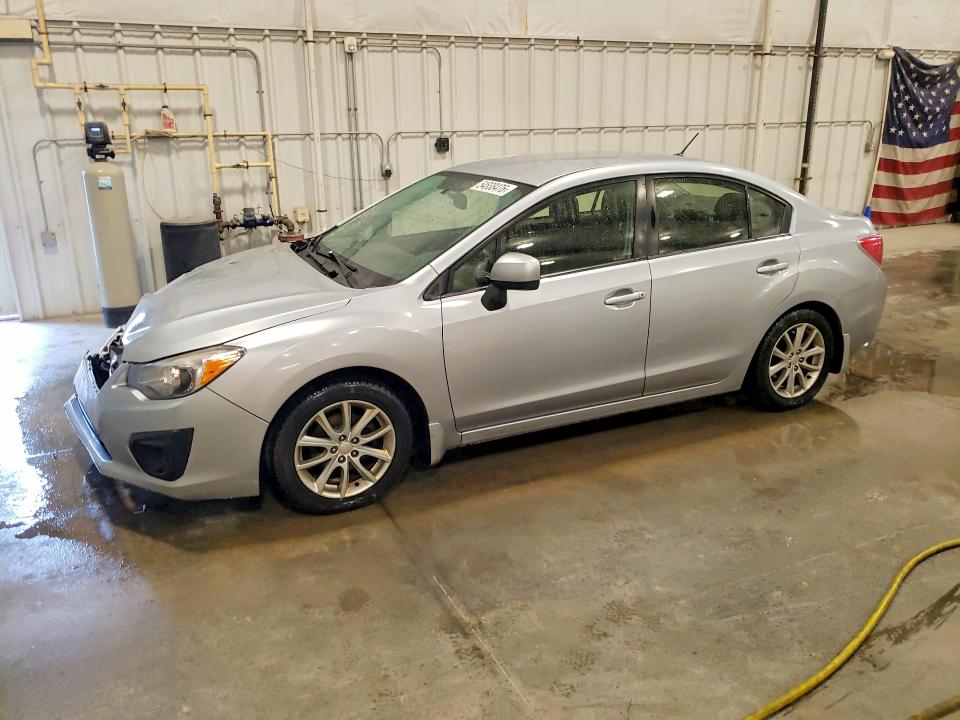 2014 Subaru Impreza VIN JF1GJAC65EH008594 COPART salvage auction — FRONT END, Mn - Cert Of Title-Prior Salvage, sold $1,350 on 2026-07-13 (photo 1)