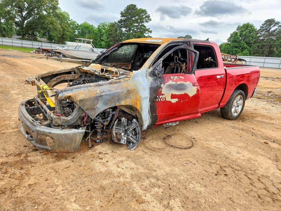 2016 Ram 1500 VIN 1C6RR7LM9GS175681 COPART salvage auction — ENGINE BURN, TX - NONREPAIRABLE TITLE, sold $30 on 2026-07-27 (photo 1)