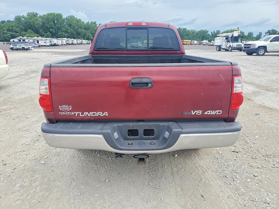 2006 Toyota Tundra VIN 5TBBT44166S485124 COPART salvage auction — SIDE, Ks - Cert Of Title-Salvage, sold $675 on 2026-07-21 (photo 6)
