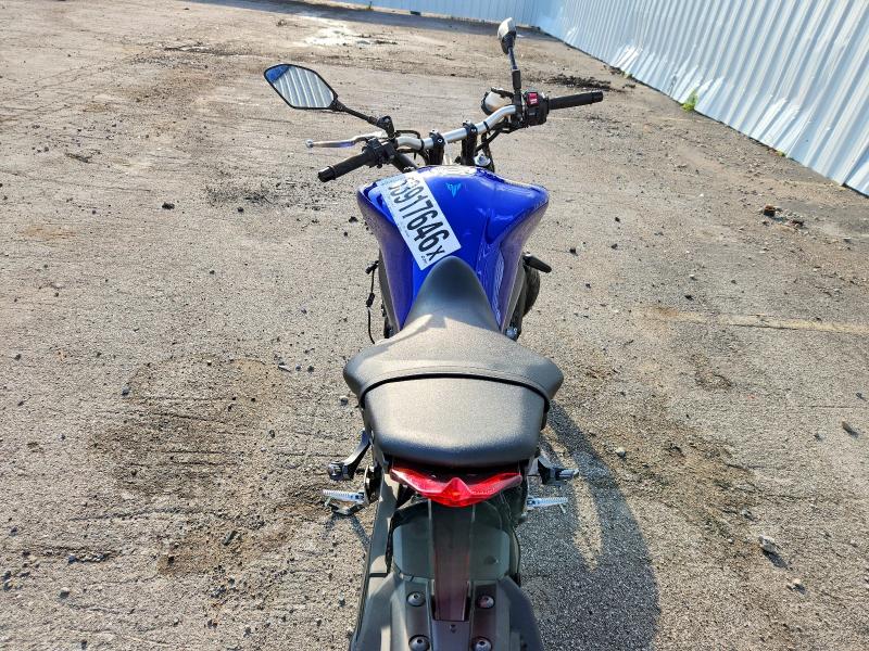 2022 Yamaha Mt VIN JYARN71E7NA003020 COPART salvage auction — FRONT END, In - Cert Of Title-Salvage Title, sold $1,400 on 2026-07-30 (photo 6)