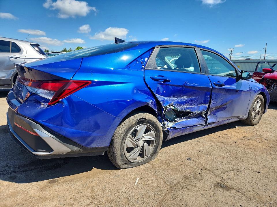 2025 Hyundai Elantra VIN KMHLL4DG3SU052653 COPART salvage auction — SIDE, Pa - Certificate Of Salvage, sold $5,700 on 2026-07-17 (photo 3)