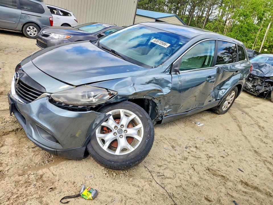 2013 Mazda Cx-9 VIN JM3TB2BV5D0412018 COPART salvage auction — FRONT END, Id - Salvage Certificate Of Title, sold $250 on 2026-07-14 (photo 1)
