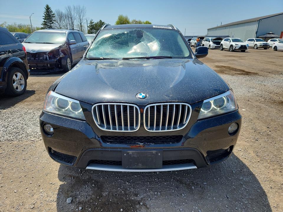 2014 BMW X3 VIN 5UXWX7C58EL984542 COPART salvage auction — FRONT END, ON - PERMIT NO BRAND - UNFIT, sold $275 on 2026-07-28 (photo 5)