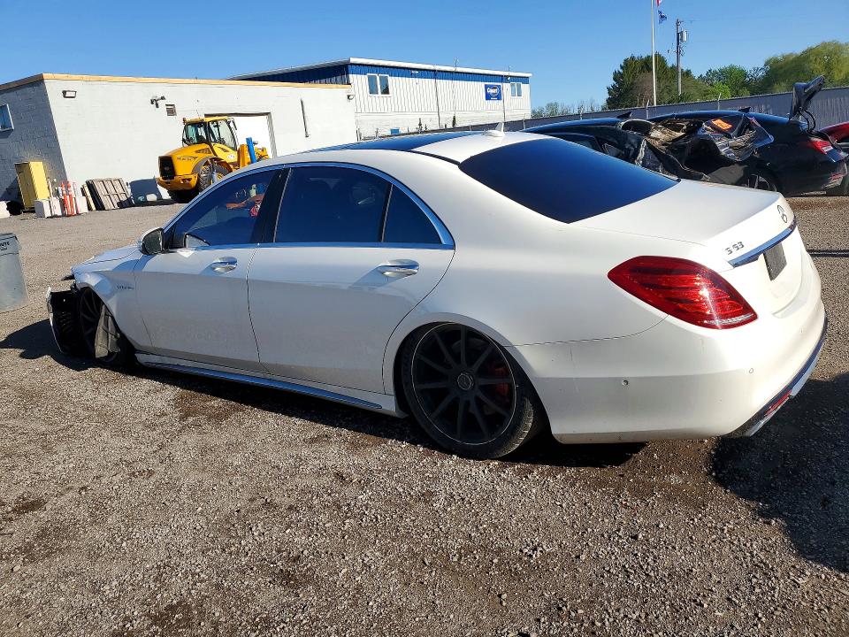 2015 Mercedes-benz S-klasse VIN WDDUG7JB6FA201478 COPART salvage auction — FRONT END, On - Permit Salvage, sold $21,150 on 2026-07-02 (photo 2)