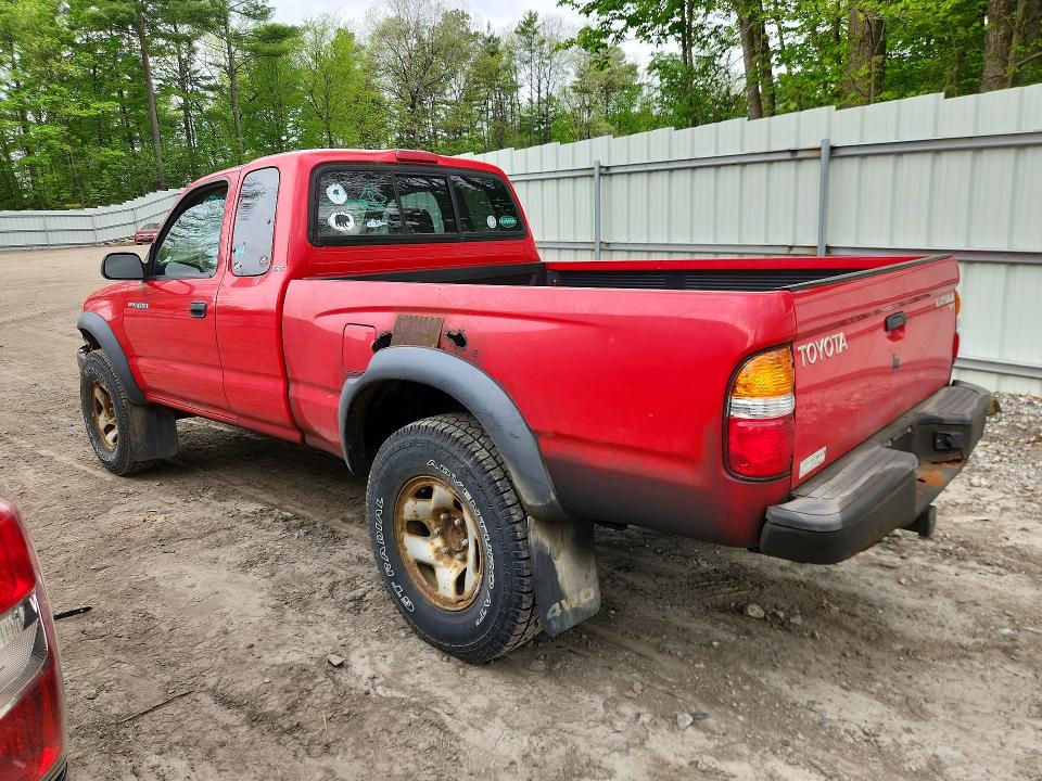 2002 Toyota Tacoma VIN 5TEWM72N02Z059858 COPART salvage auction — FRONT END, Vt - Cert Of Title-Salvage Vehicle, sold $675 on 2026-07-06 (photo 2)