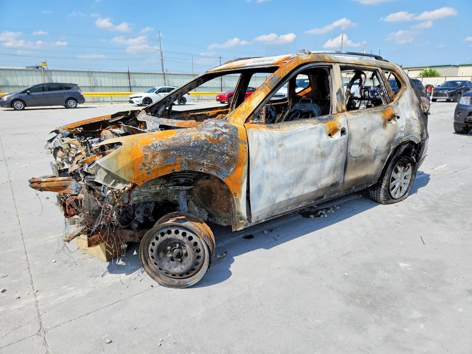 2016 Nissan Rogue sport VIN KNMAT2MT8GP681540 COPART salvage auction — BURN, Tx - Nonrepairable Title, sold $150 on 2026-07-24 (photo 1)