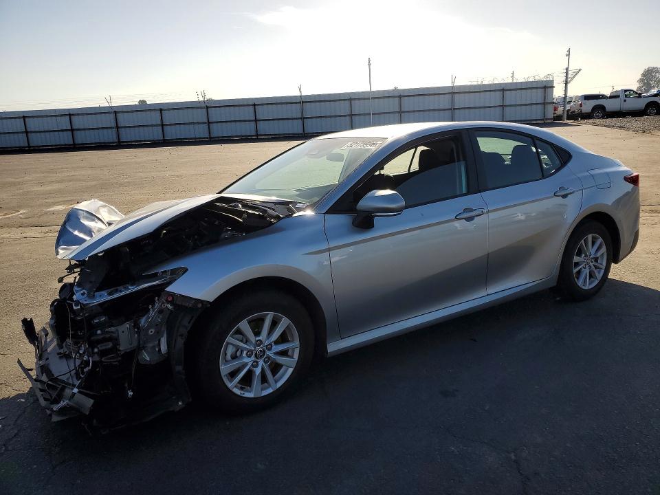 2026 Toyota Camry VIN 4T1DAACK6TU697555 COPART salvage auction — FRONT END, Ca - Salvage Certificate, sold $6,400 on 2026-07-02 (photo 1)