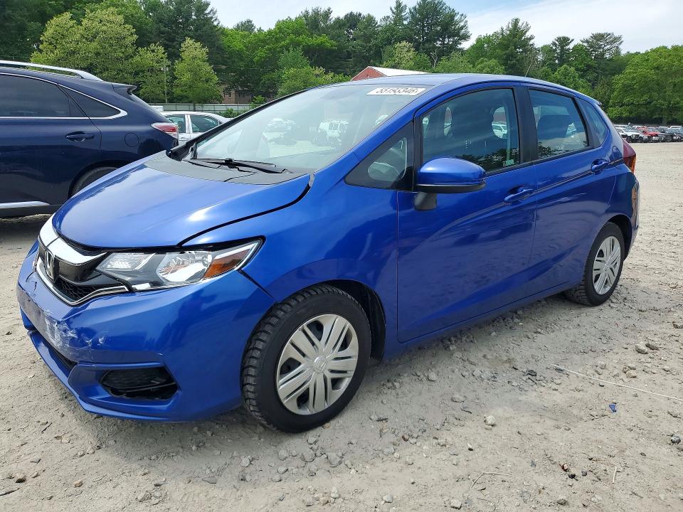 2019 Honda Fit VIN 3HGGK5H45KM741453 — COPART salvage auction photo
