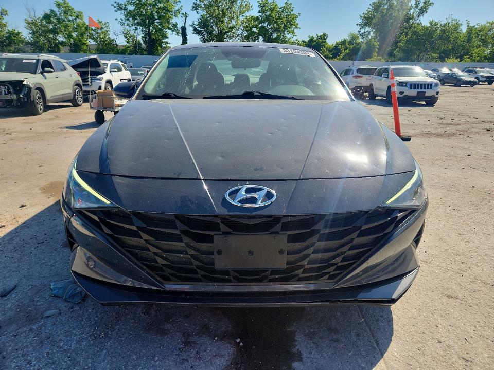 2023 Hyundai Elantra VIN KMHLM4AJ5PU089028 COPART salvage auction — HAIL, Mo - Certificate Of Title, sold $9,900 on 2026-07-14 (photo 5)