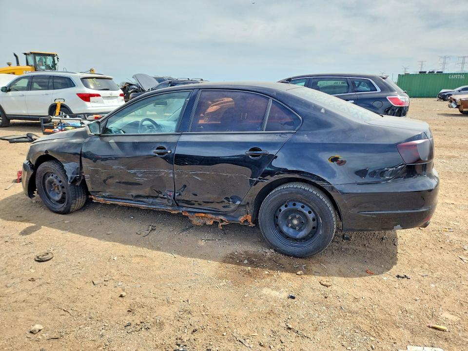 2011 Volkswagen Jetta VIN 3VWDX7AJ3BM339104 COPART salvage auction — FRONT END, Il - Salvage Certificate, sold $325 on 2026-07-02 (photo 2)