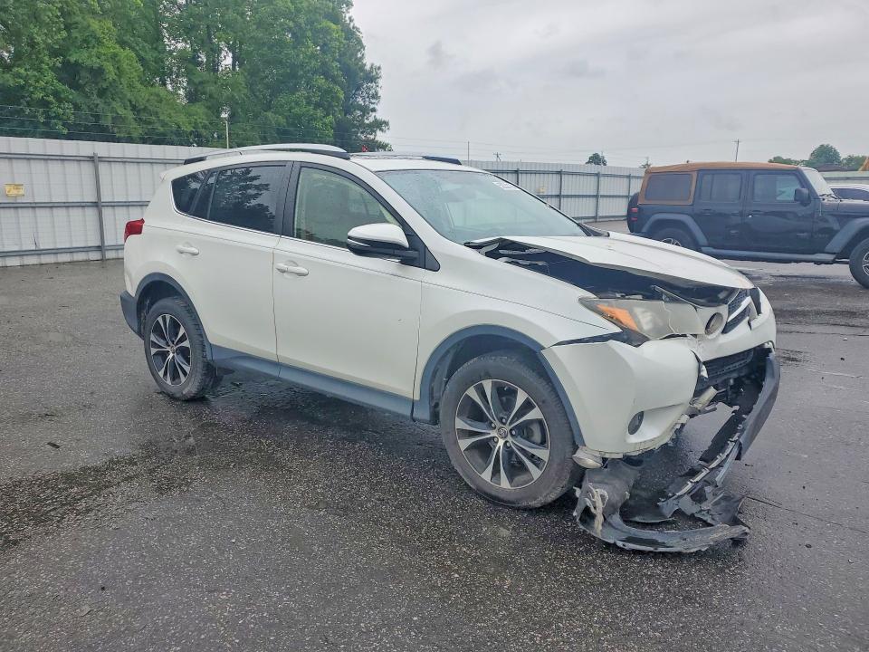 2015 Toyota VIN JTMDFREV9FD160484 COPART salvage auction — FRONT END, Nc - Salvage Certificate Of Title, sold $375 on 2026-07-21 (photo 4)