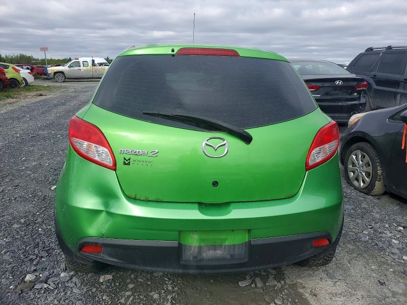 2011 Mazda 2 VIN JM1DE1HY9B0119994 COPART salvage auction — FRONT END, Qc - Gravement Accidente, sold $225 on 2026-07-07 (photo 6)