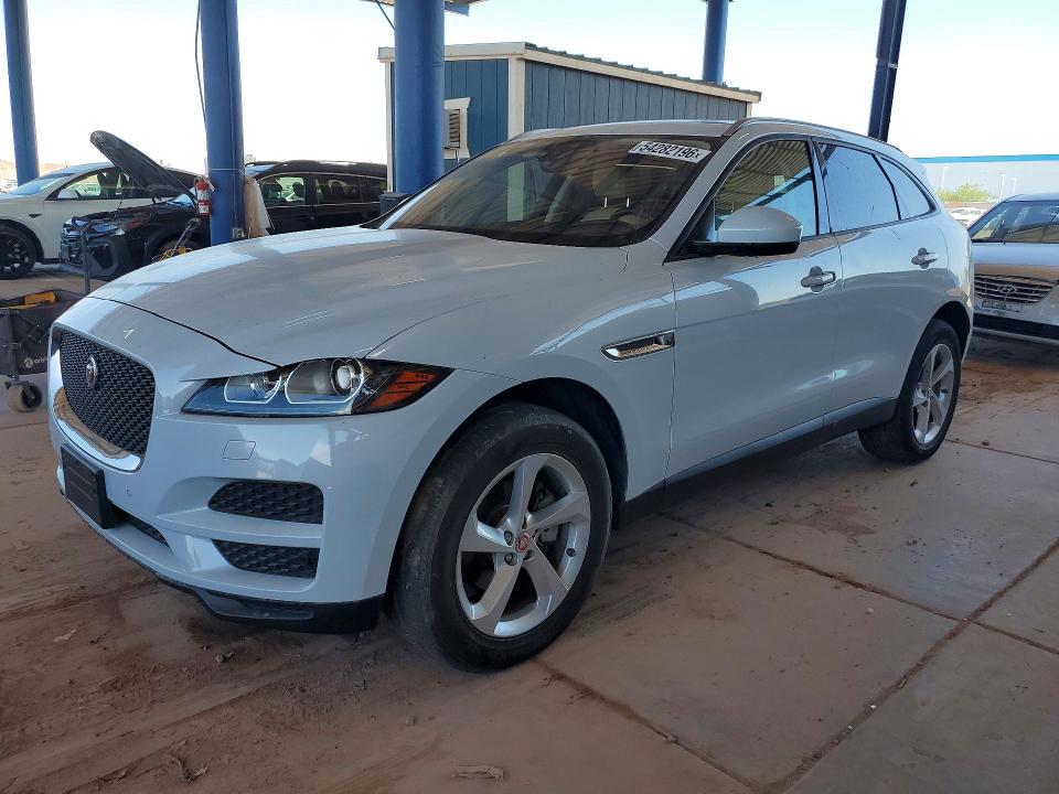 2018 Jaguar F-pace VIN SADCJ2FX3JA250472 COPART salvage auction — MECHANICAL, Az - Certificate Of Title, sold $2,500 on 2026-07-18 (photo 1)