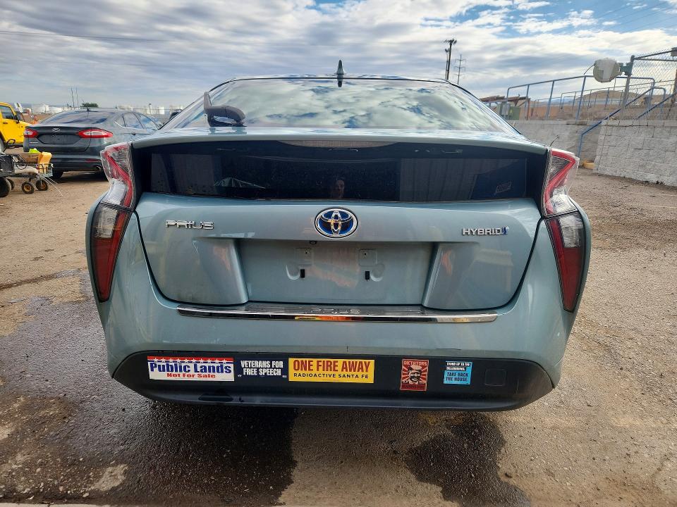 2016 Toyota Prius VIN JTDKBRFU5G3008072 COPART salvage auction — FRONT END, Nm - Cert Of Title-Salvage, sold $3,700 on 2026-07-20 (photo 6)