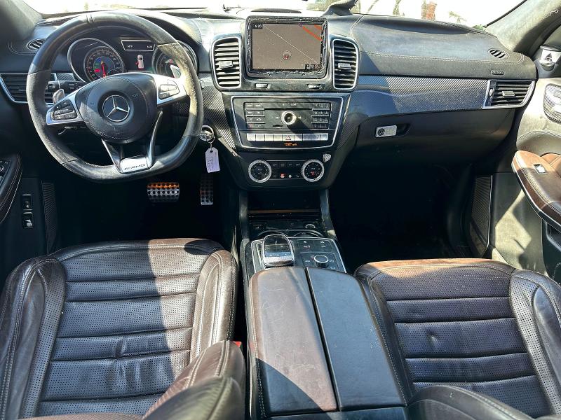 2018 Mercedes-benz Gls-klasse VIN 4JGDF7FE8JA999812 COPART salvage auction — FRONT END, Ca - Certificate Of Title, sold $21,500 on 2026-07-29 (photo 8)