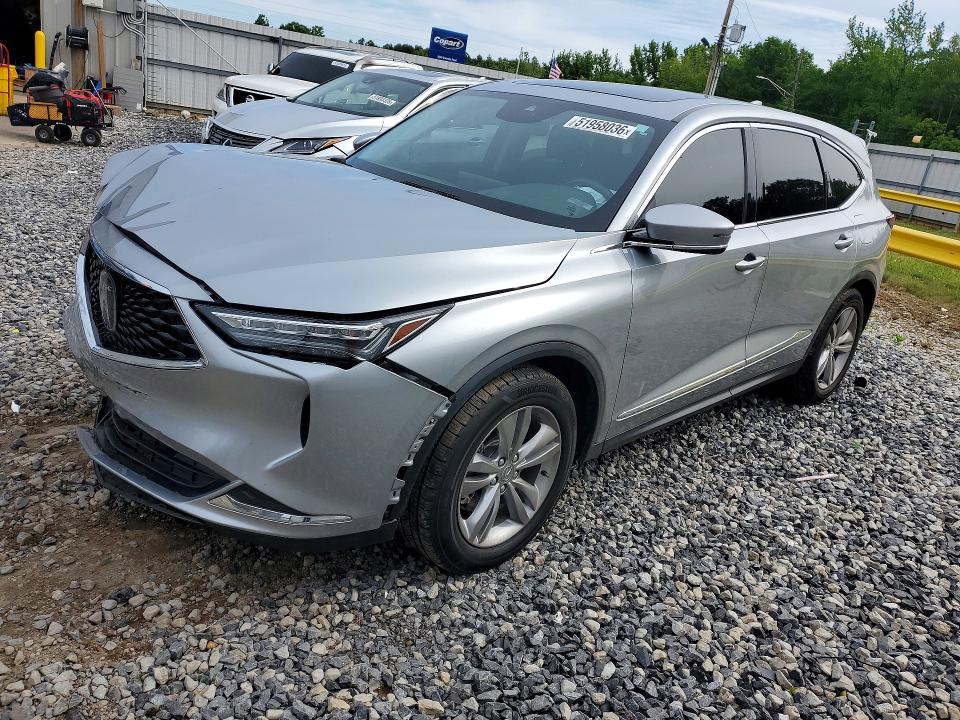 2024 Acura Mdx VIN 5J8YE1H33RL014500 COPART salvage auction — FRONT END, TN - SALVAGE CERTIFICATE, sold $8,600 on 2026-07-30 (photo 1)