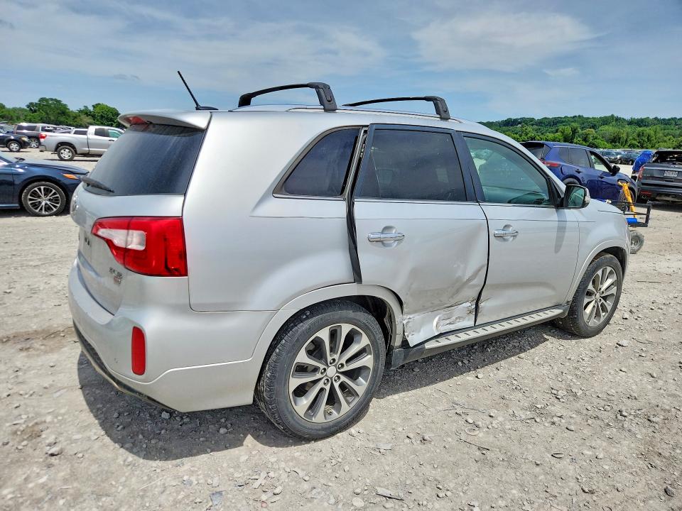 2014 Kia Sorento VIN 5XYKW4A7XEG516359 COPART salvage auction — SIDE, IL - SALVAGE CERTIFICATE, sold $1,250 on 2026-07-06 (photo 3)