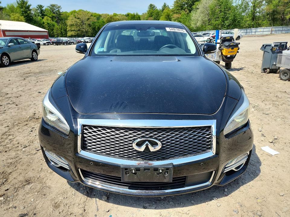 2019 Infiniti Q70 VIN JN1BY1AR0KM585326 COPART salvage auction — FRONT END, Ma - Cert Of Title-Salvage, sold $5,700 on 2026-07-07 (photo 5)
