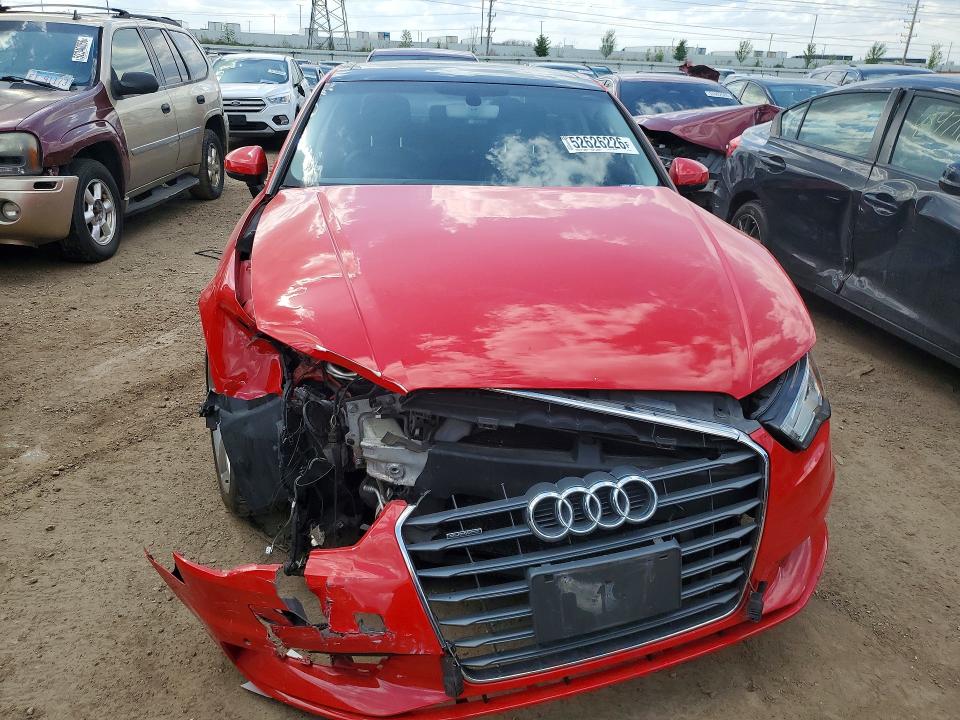 2016 Audi A3 VIN WAUB8GFF8G1085371 COPART salvage auction — FRONT END, Il - Salvage Certificate, sold $900 on 2026-07-21 (photo 5)