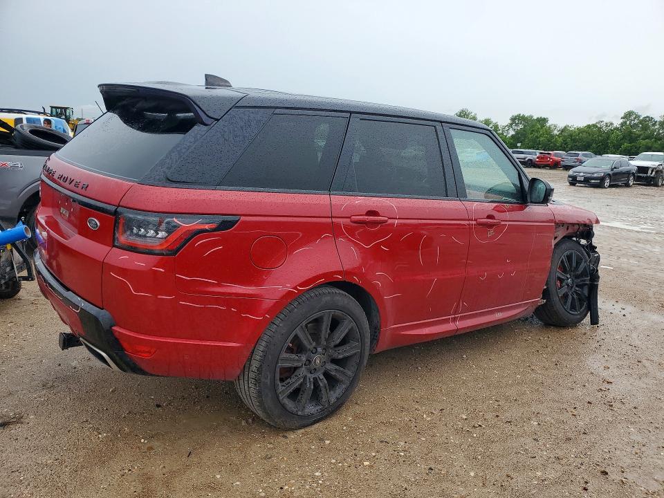 2018 Land rover RANGE ROVER VIN SALWR2RE5JA800565 COPART salvage auction — FRONT END, Tx - Salvage Vehicle Title, sold $12,200 on 2026-07-17 (photo 3)