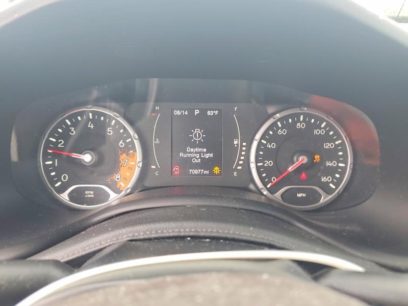 2015 Jeep Renegade VIN ZACCJBBT1FPB78760 COPART salvage auction — FRONT END, RI - SALVAGE CERTIFICATE OF TITLE, sold $2,200 on 2026-07-09 (photo 9)