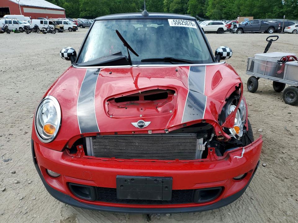 2013 Mini Cooper VIN WMWZP3C58DT550513 COPART salvage auction — FRONT END, Ma - Cert Of Title-Reconstrctd Coll, sold $650 on 2026-07-23 (photo 5)