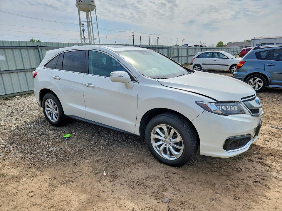 2017 Acura Rdx VIN 5J8TB4H32HL032067 COPART salvage auction — FRONT END, Il - Salvage Certificate, sold $3,750 on 2026-07-06 (photo 4)