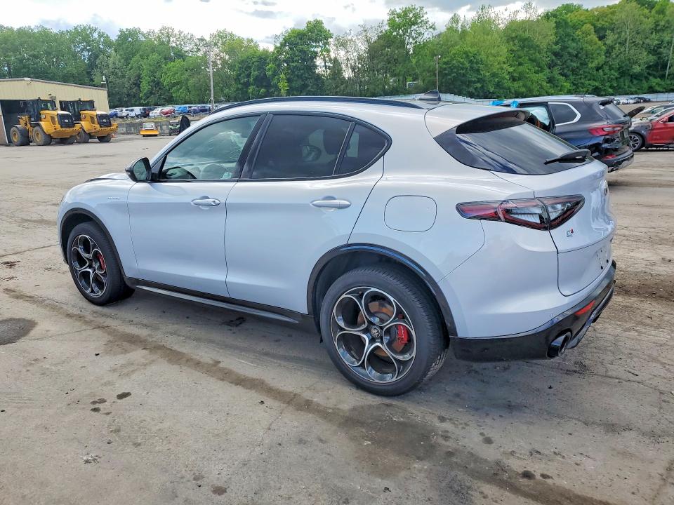 2025 Alfa romeo Stelvio VIN ZASPAKAN4S7D96811 COPART salvage auction — FRONT END, Ny - Mv-907A Salvage Certificate, sold $12,700 on 2026-08-24 (photo 2)