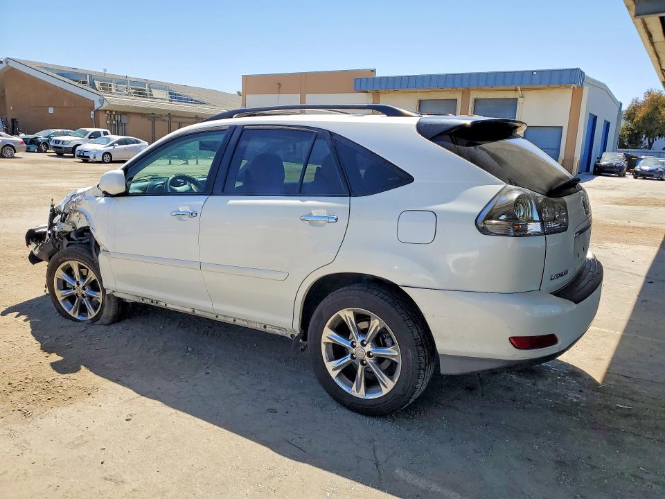 2008 Lexus Rx 350 VIN 2T2GK31U58C053107 COPART salvage auction — FRONT END, Ca - Salvage Certificate, sold $775 on 2026-07-02 (photo 2)