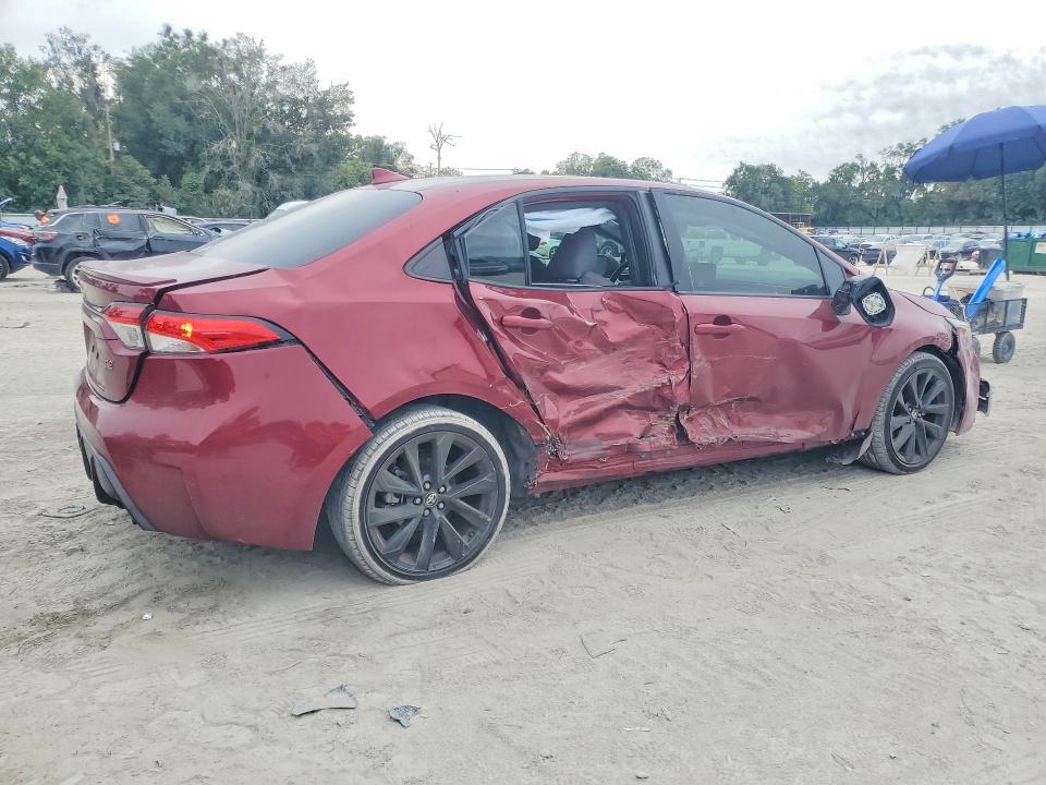 2023 Toyota Corolla VIN 5YFS4MCE4PP167182 COPART salvage auction — SIDE, Fl - Certificate Of Destruction, sold $5,500 on 2026-07-07 (photo 3)
