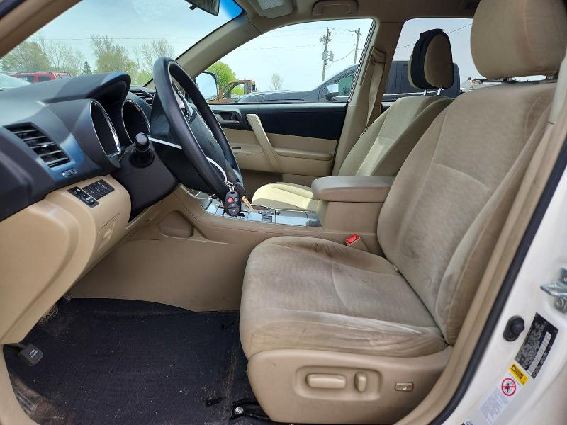 2013 Toyota Highlander VIN 5TDBK3EHXDS278345 COPART salvage auction — REAR END, MI - CERTIFICATE OF TITLE, sold $3,050 on 2026-07-06 (photo 7)