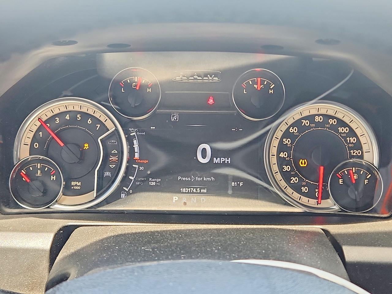 2019 Ram 1500 VIN 1C6RR6LT8KS540443 COPART salvage auction — Front End, TX - SALVAGE VEHICLE TITLE, sold $3,750 on 2026-07-09 (photo 9)
