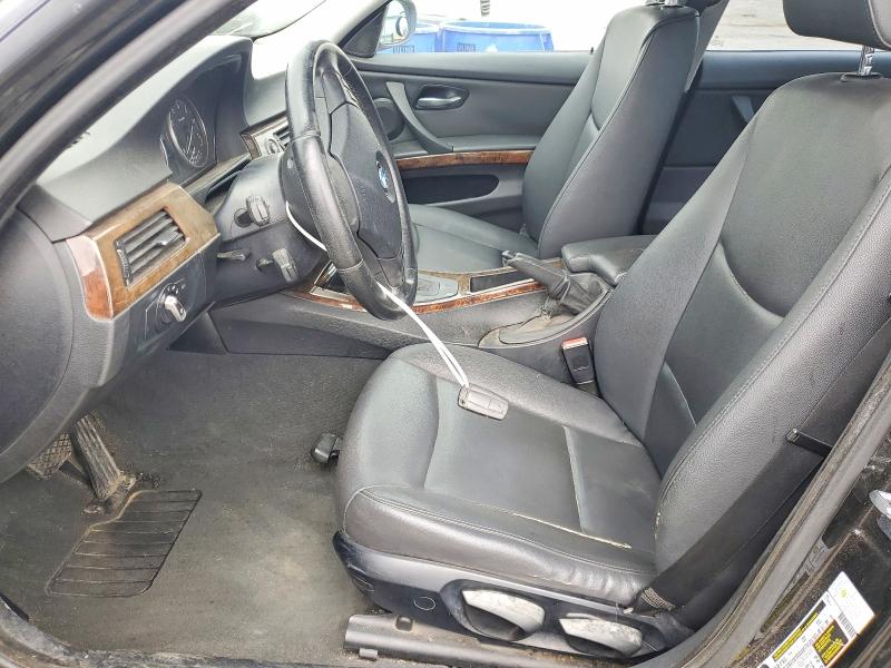 2009 BMW 3 series VIN WBAPH53569A435847 COPART salvage auction — FRONT END, PA - CERT OF SALV-R=RECONSTRUCTED, sold $400 on 2026-07-21 (photo 7)